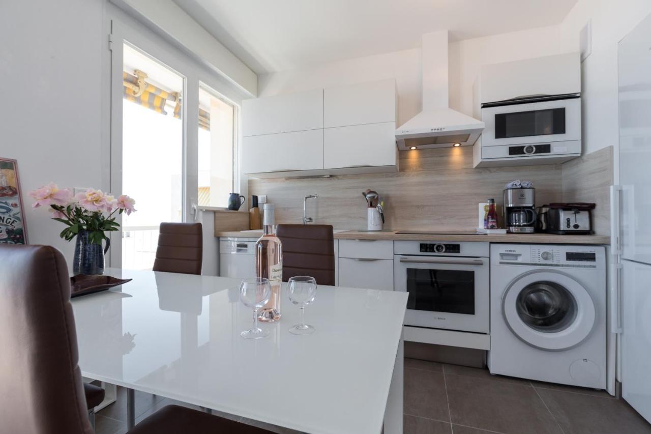 Gorgeous Apt With Terrace, Elevator, Ac, Free Parking - Le Regis 케인즈수르메르 외부 사진