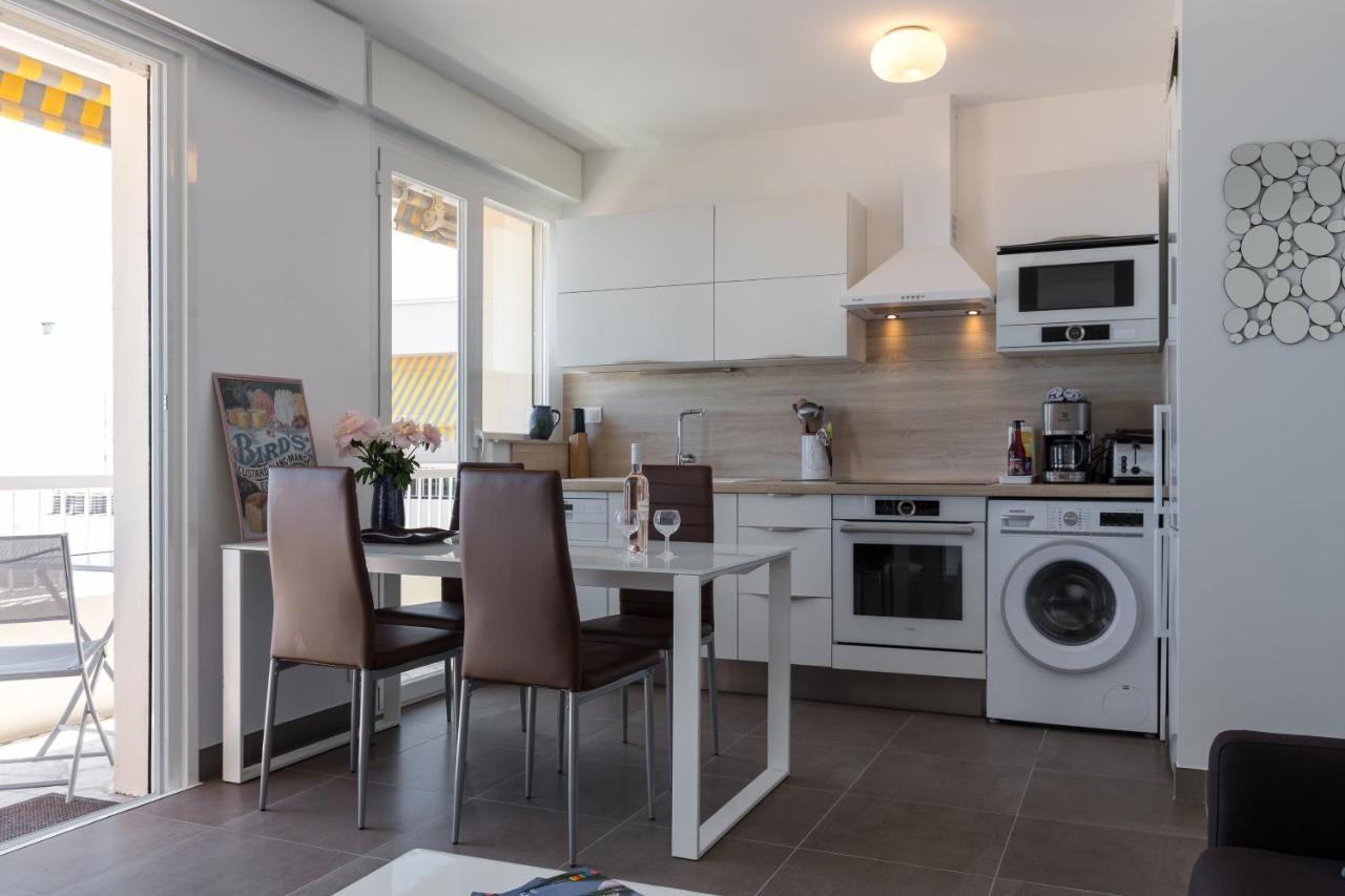 Gorgeous Apt With Terrace, Elevator, Ac, Free Parking - Le Regis 케인즈수르메르 외부 사진