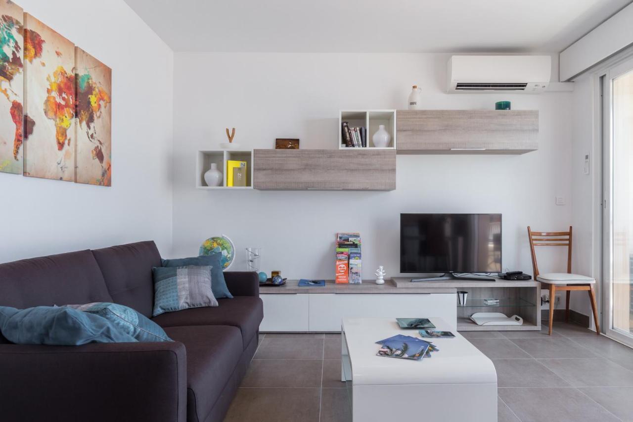 Gorgeous Apt With Terrace, Elevator, Ac, Free Parking - Le Regis 케인즈수르메르 외부 사진