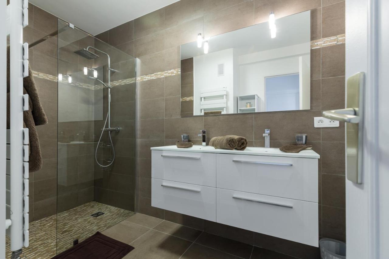 Gorgeous Apt With Terrace, Elevator, Ac, Free Parking - Le Regis 케인즈수르메르 외부 사진