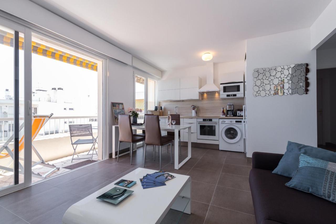 Gorgeous Apt With Terrace, Elevator, Ac, Free Parking - Le Regis 케인즈수르메르 외부 사진